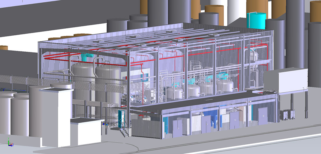Construction d'un hall - 2